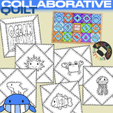 NEW! Ocean Animals Collaborative Quilt Poster | Art + Writ