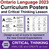 NEW Ontario Language Curriculum 2023 Poster, Handouts, Cri