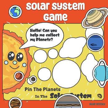 Preview of NEW! Pin The Planets in the Solar System, Game