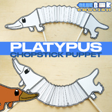 NEW! Platypus Chopstick Puppet Craft (4 pages)