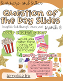 NEW QUESTION OF THE DAY SLIDES 8 | BACK TO SCHOOL YEAR 2023-24