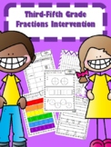 NEW  3rd-5th Grade Fractions Intervention (27 DAYS) READY TO GO!