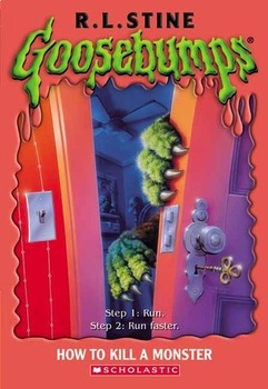 Preview of Reading Comprehension- Goosebumps #46- How to Kill a Monster