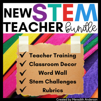 Preview of NEW STEM Teacher Bundle