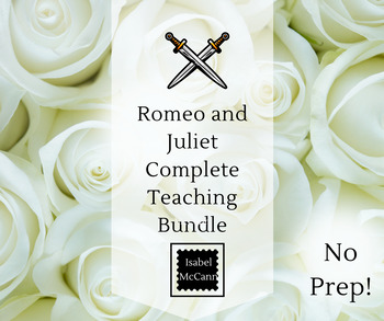 Preview of Romeo & Juliet Unit Bundle: Top 15 Resources Comprehension, Writing & Creativity