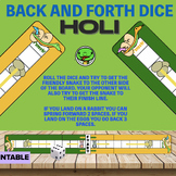 NEW! Snake Back and Forth Dice Game (2 pages) Board Game Race