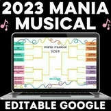 NEW Spanish Music Bracket Madness March mania musical 2023