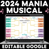 NEW Spanish Music Bracket Madness March mania musical 2024