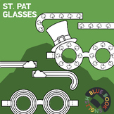 NEW! St. Patrick's Day Festive Coloring Glasses Crafts