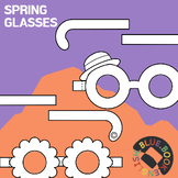 NEW! Spring Festive Coloring Glasses Crafts