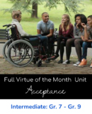 NEW: Virtue of the Month - May - ACCEPTANCE - Digital and 
