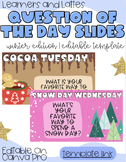 NEW WINTER QUESTION OF THE DAY SLIDES 9 | BACK TO SCHOOL Y