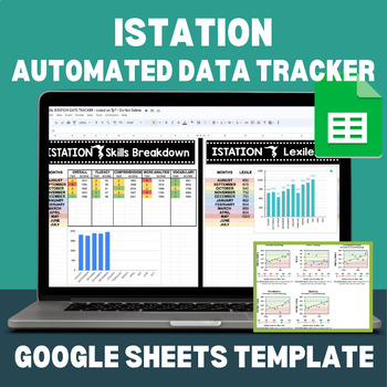 Preview of NEW WITH LEVELS - IStation Digital Data Tracker - Google Sheets!