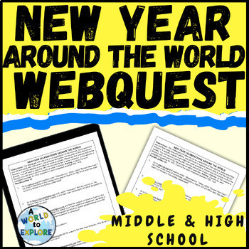 Preview of NEW YEAR 2024 Activity Celebrations Around the World Secondary Independent Work