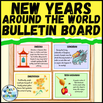 Preview of NEW YEAR 2024 BULLETIN BOARD Celebrations Around the World