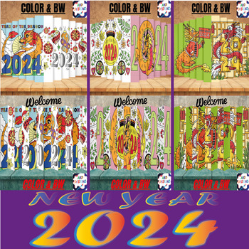 NEW YEAR 2024 and Craft: Year of the Dragon Agamograph/CHINESE by ABD  DESIGNS