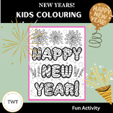 NEW YEAR BUNDLE - Colouring, Games, Activities and Craft