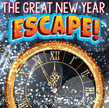 Preview of NEW YEAR 2024 Escape Room (Team Building Activities)