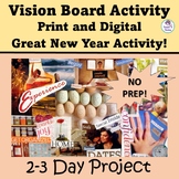NEW YEAR VISION BOARD ACTIVITY SEL for Middle and High Sch