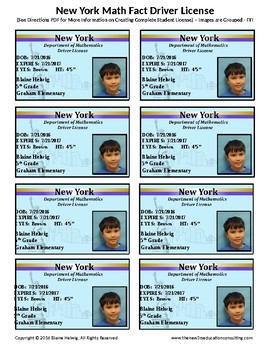 free drivers license template download kids