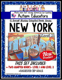 NEW YORK State Symbols ADAPTED BOOK for Special Education 