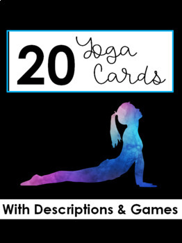 Preview of Yoga Pose Cards & Activities