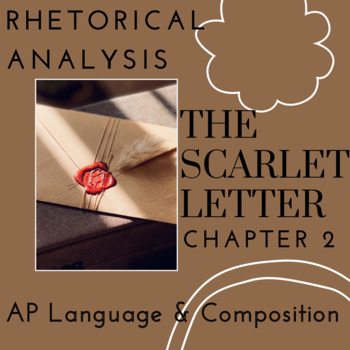 scarlet letter rhetorical analysis essay