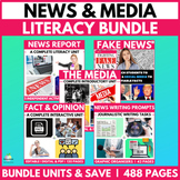 NEWS & MEDIA LITERACY BUNDLE | ANALYSIS & CREATION OF NEWS