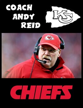 NFL Coach Andy Reid (KC Chiefs football) - 8 Quotes on Zentangles to Color