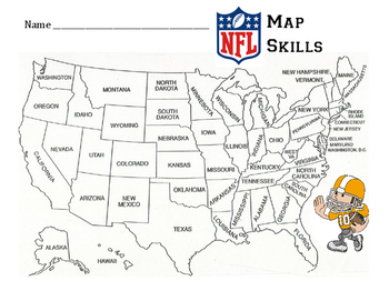 Maps Mania: The NFL Maps of the United States