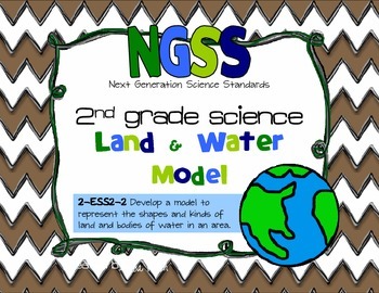 Preview of NGSS 2nd Grade - Land and Water Model 2-ESS2-2