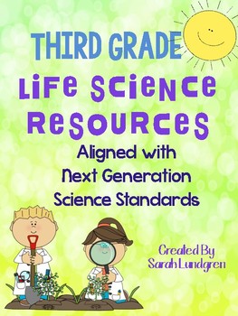 Preview of NGSS 3rd Grade Life Science Resources!