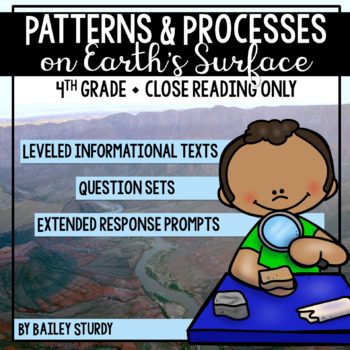 Preview of 4th Grade NGSS Earth Science Close Reading