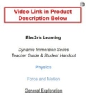 NGSS Aligned Physics General Exploration - Force and Motion