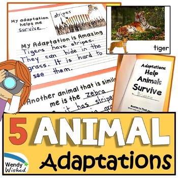 Preview of 5 Animal Adaptations and Survival Science Activities