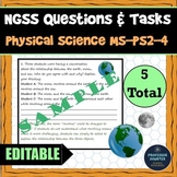 NGSS Assessment Tasks Test Questions MS-PS2-4 Gravity Mass