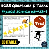 NGSS Assessment Tasks and Test Questions MS-PS3-1 Kinetic 