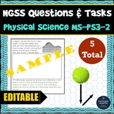 NGSS Assessment Tasks Test Questions MS-PS3-2 Potential En