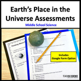 NGSS Assessments for Earth's Place In the Universe - Space