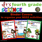 NGSS Binder Covers for Organizing Your Fourth Grade Units 