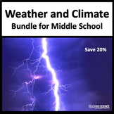 Middle School Science Weather and Climate Bundle