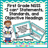 NGSS I Can Statements, Posters, and Standards