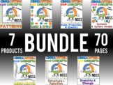 NGSS Crosscutting Concepts Worksheet BUNDLE