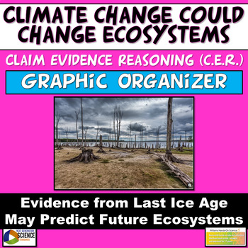 Preview of NGSS Current Event Claim Evidence Reasoning Climate Change May Change Ecosystems