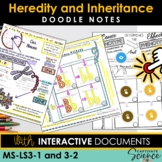 NGSS Doodle Notes Heredity and Inheritance (Life Science M