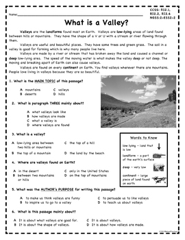 NGSS 2nd Grade-ESS-1 & 2: Land, Water and Erosion plus Earth Events