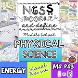NGSS Energy Doodle Notes for Middle School (Physical Scien