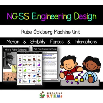 Preview of NGSS Engineering Design: Rube Goldberg Machines (Motion & Stability)