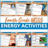 NGSS Fourth Grade Energy Bundle - Physical Science Activities