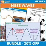 NGSS Fourth Grade Waves Bundle - Physical Science Activities